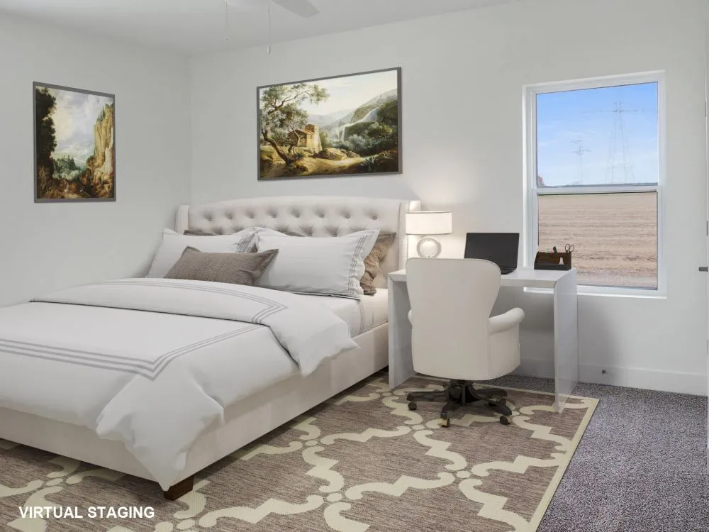 Interior of a unit bedroom