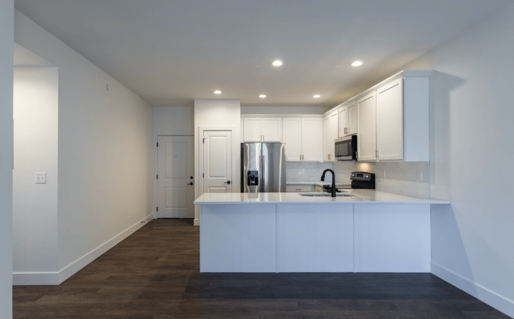 3D tour of a two-bedroom apartment